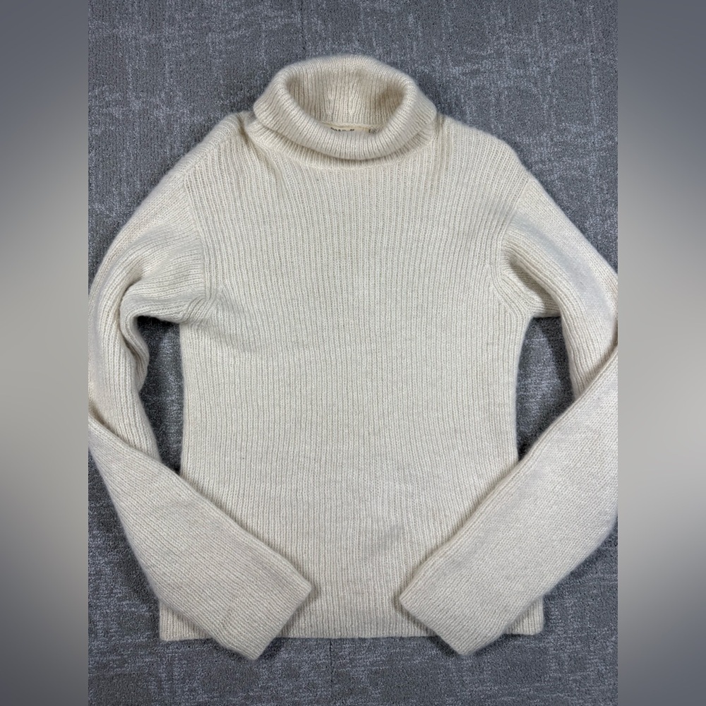 Misha and Puff 100% Baby Alpaca Cowl Neck Sweater Size Small